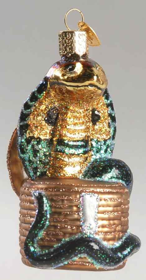 Old World Christmas Cobra Snake - No Box Nb1566 by Old World Christmas (Newer)-1