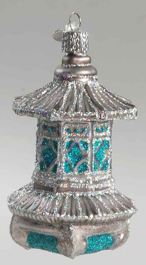 Old World Christmas Temple Lantern - No Box Nb1645 by Old World Christmas (Newer)-1