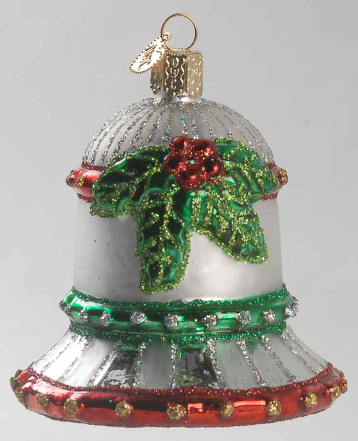 Music Holiday Bell - No Box by Old World Christmas (Newer)-1