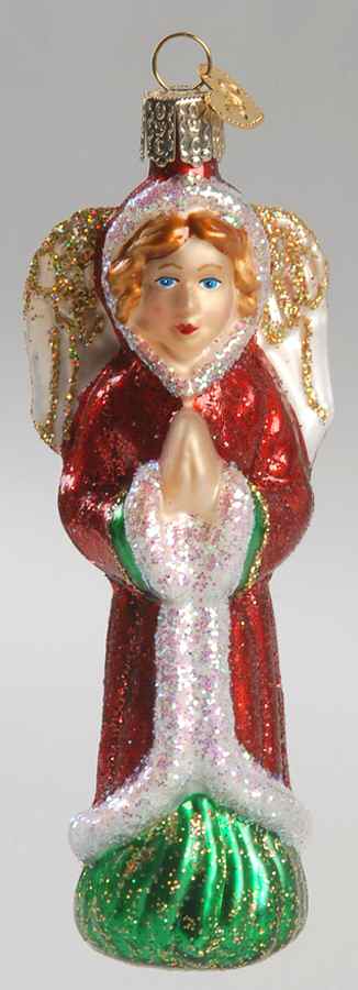 Angels Angel With Cloak - No Box by Old World Christmas (Newer)-1