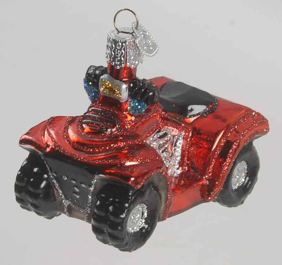 Old World Christmas Four Wheeler - No Box Nb1676 by Old World Christmas (Newer)-1