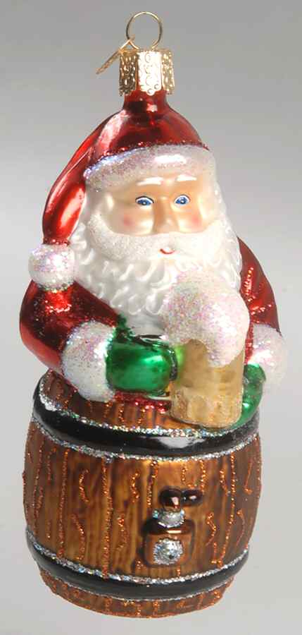 Old World Christmas Christmas Brew - Santa - No Box Nb1659 by Old World Christmas (Newer)-1