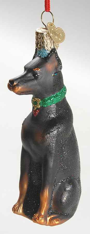 Old World Christmas Doberman - No Box Nb1567 by Old World Christmas (Newer)-1