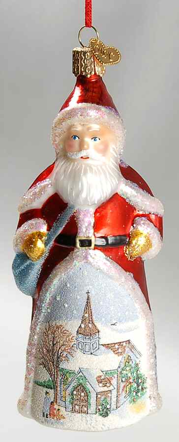 Old World Christmas Glistening Royal Santa - No Box Nb1656 by Old World Christmas (Newer)-1