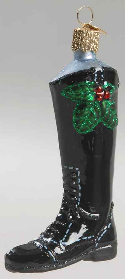 Old World Christmas English Riding Boot - No Box Nb1633 by Old World Christmas (Newer)-1