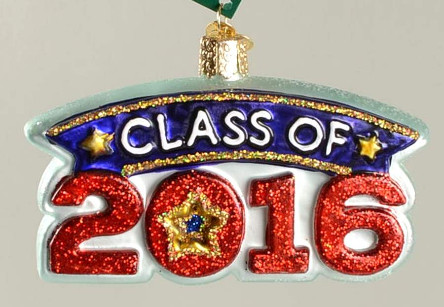 Class Of Class Of 2016 - No Box Nb2016 by Old World Christmas (Newer)-1