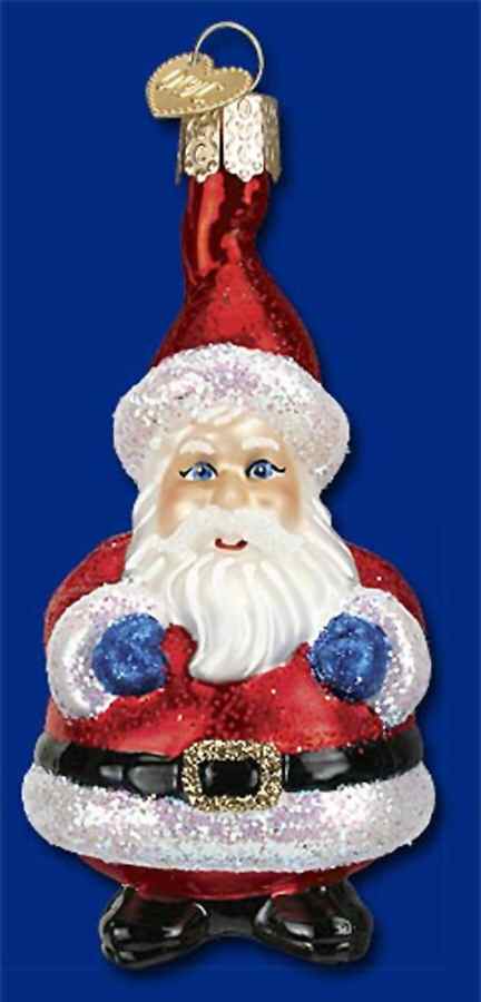 Old World Christmas Butterball Santa - No Box Nb1788 by Old World Christmas (Newer)-1