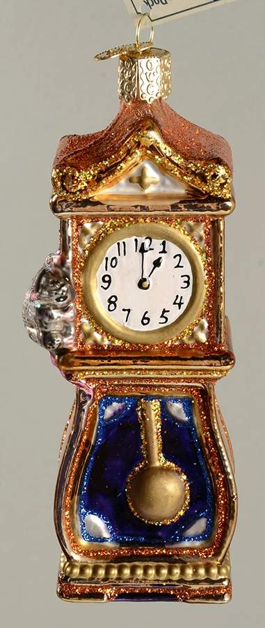 Old World Christmas Hickory Dickory Dock - No Box Nb2476 by Old World Christmas (Newer)-1