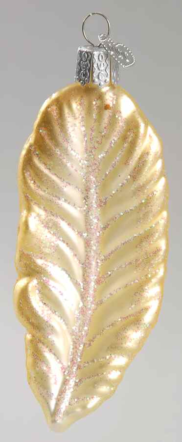 Old World Christmas Feather Assortment-Yellow - No Box Nb1836 by Old World Christmas (Newer)-1