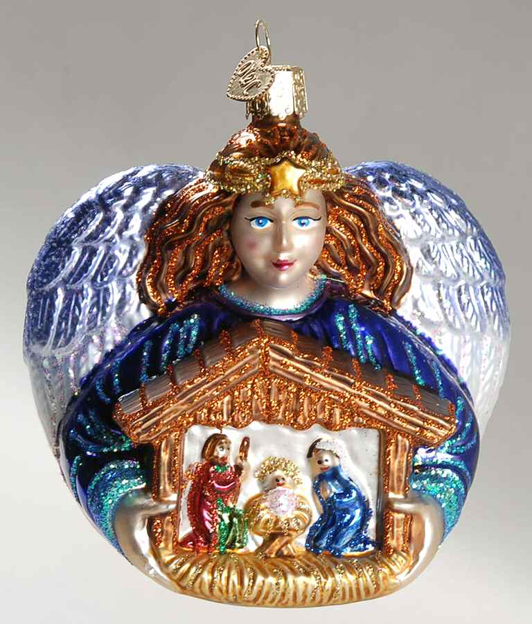 Old World Christmas Bethlehem Angel - No Box Nb1702 by Old World Christmas (Newer)-1