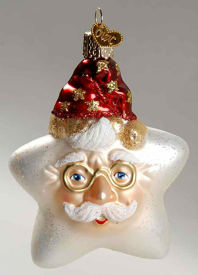 Celestial Starry Night Santa - No Box by Old World Christmas (Newer)-1