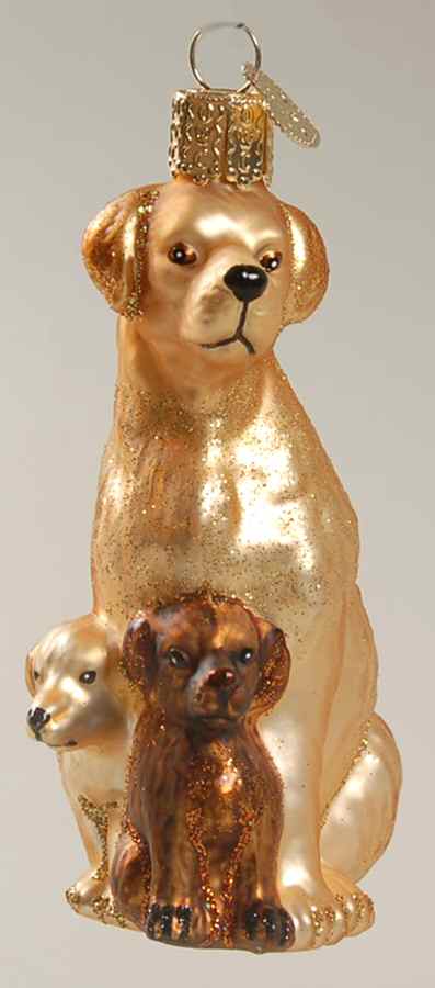 Old World Christmas Mama And Pups - No Box Nb1706 by Old World Christmas (Newer)-1