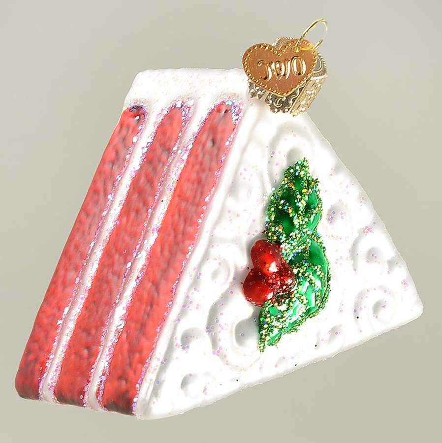 Old World Christmas Red Velvet Cake - No Box Nb2619 by Old World Christmas (Newer)-1