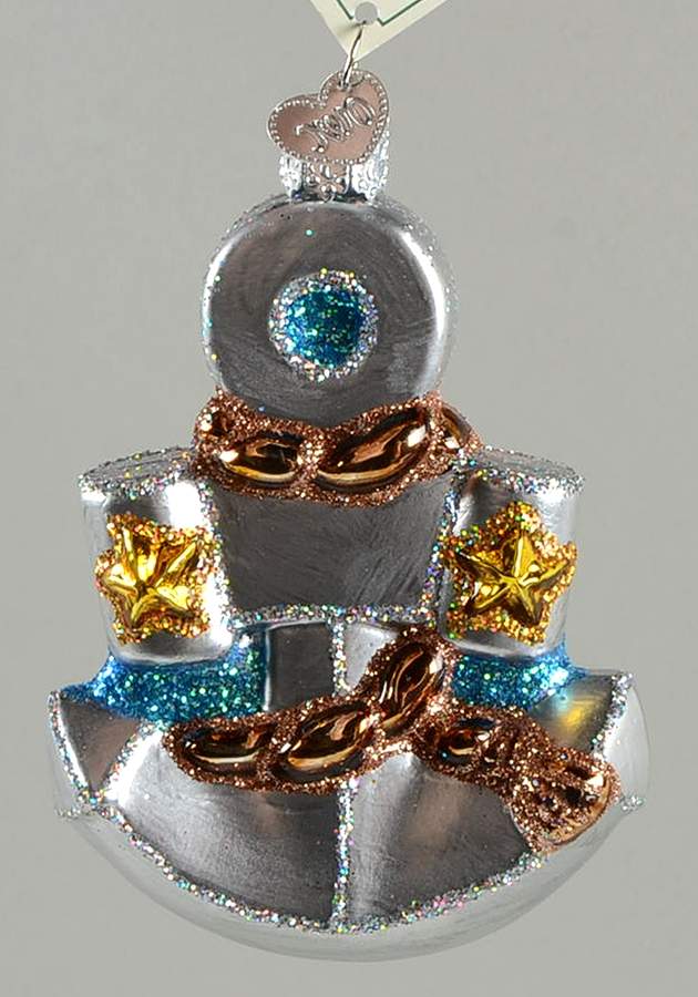 Old World Christmas Nautical Anchor - No Box Nb2531 by Old World Christmas (Newer)-1