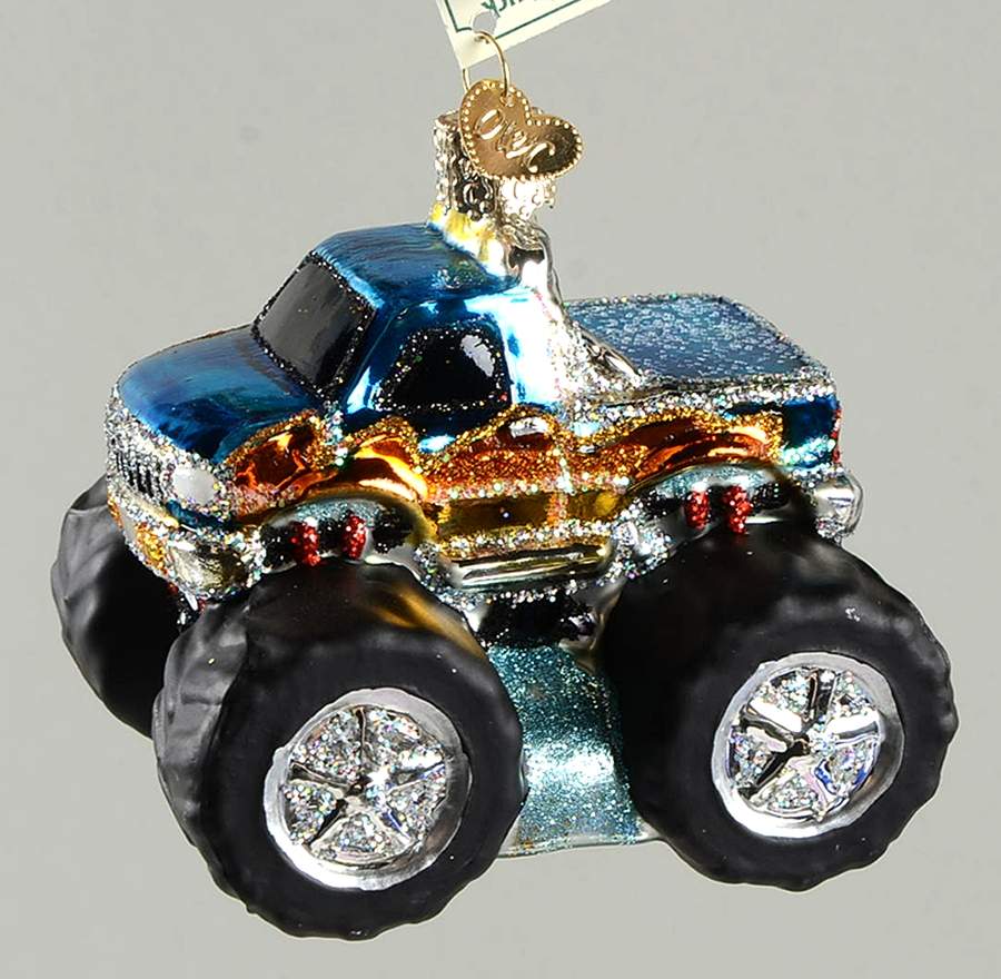Old World Christmas Toy Monster Truck - No Box Nb2538 by Old World Christmas (Newer)-1