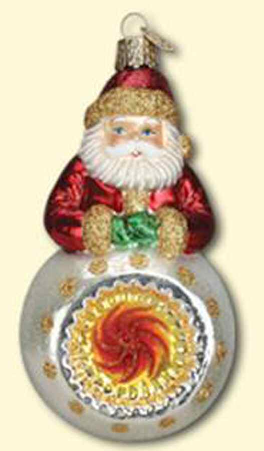 Old World Christmas Kris Kringle Reflector - No Box Nb1999 by Old World Christmas (Newer)-1