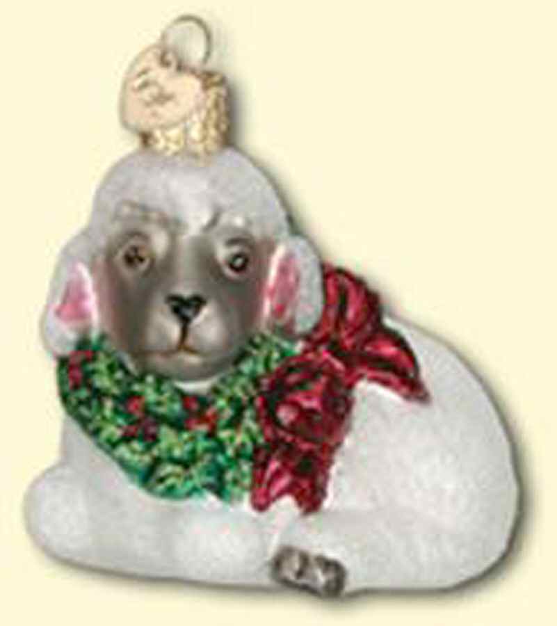 Animals Little Lamb - No Box by Old World Christmas (Newer)-1