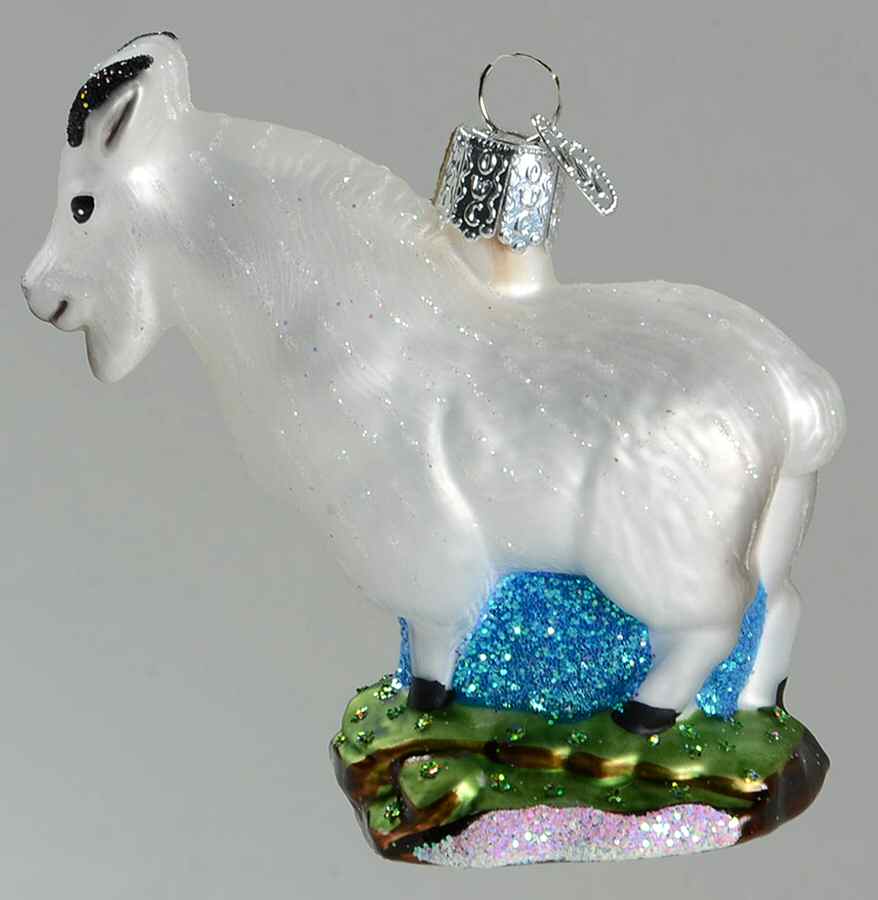 Animals Mountain Goat - No Box by Old World Christmas (Newer)-1