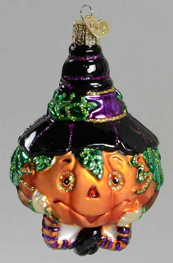 Halloween Jolly Jack O Lantern - No Box by Old World Christmas (Newer)-1