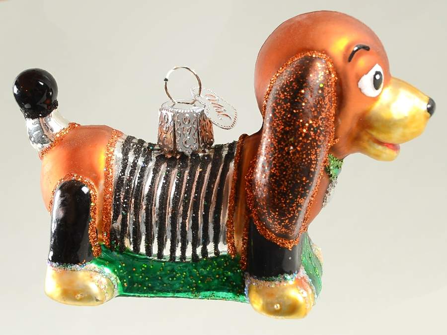 Old World Christmas Toy Coil Dog - No Box Nb2651 by Old World Christmas (Newer)-1