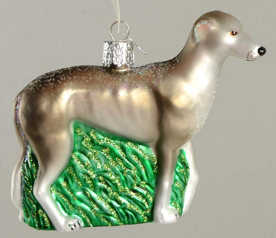 Old World Christmas Greyhound - No Box Nb2549 by Old World Christmas (Newer)-1