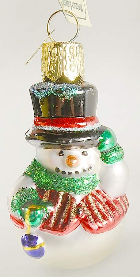 Snowmen Miniature Snowman - No Box by Old World Christmas (Newer)-1