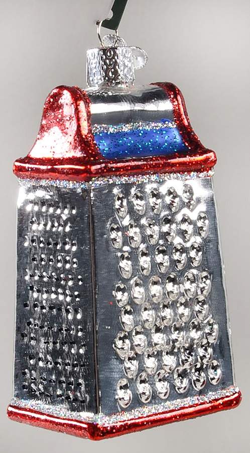 Household Items Cheese Grater - No Box by Old World Christmas (Newer)-1