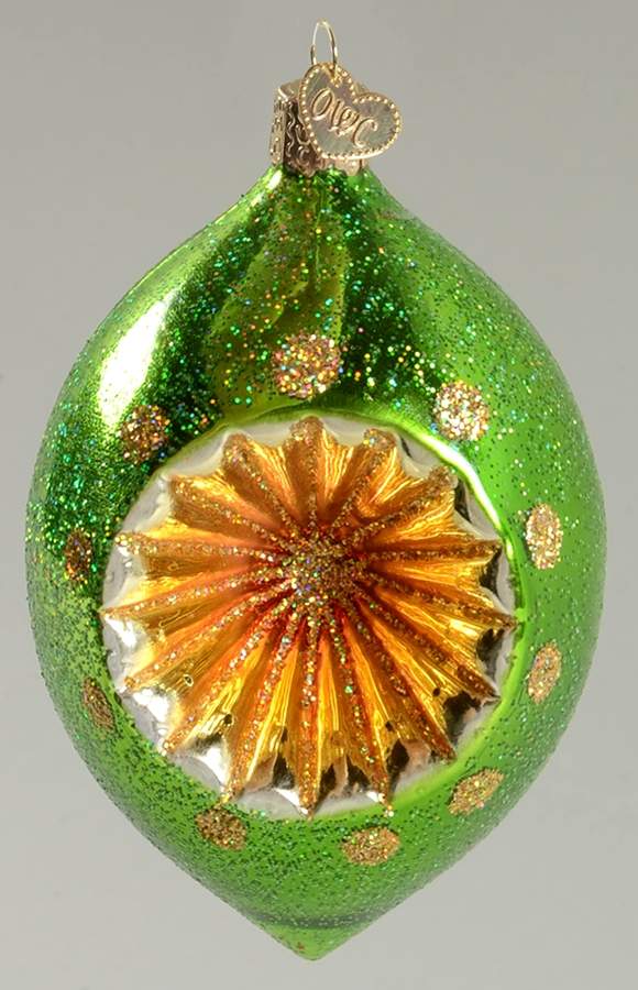 Old World Christmas Reflector (Green) - No Box Nb2037 by Old World Christmas (Newer)-1