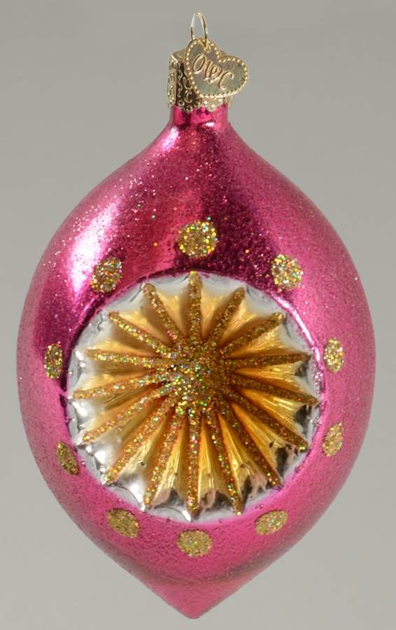 Old World Christmas Reflector (Pink) - No Box Nb2036 by Old World Christmas (Newer)-1