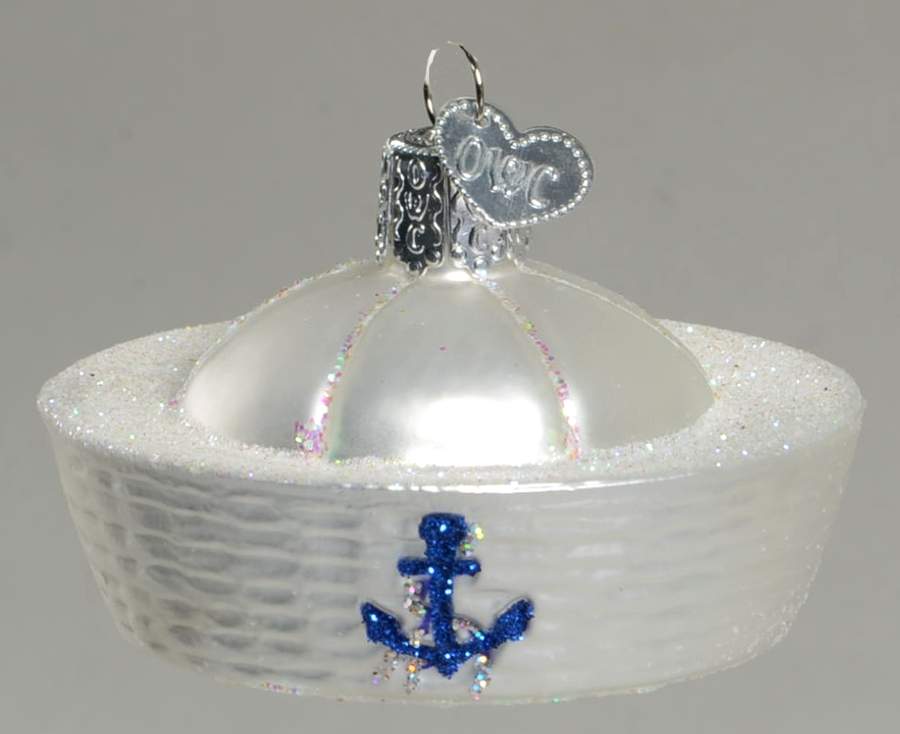 Old World Christmas Sailor Hat - No Box Nb2125 by Old World Christmas (Newer)-1