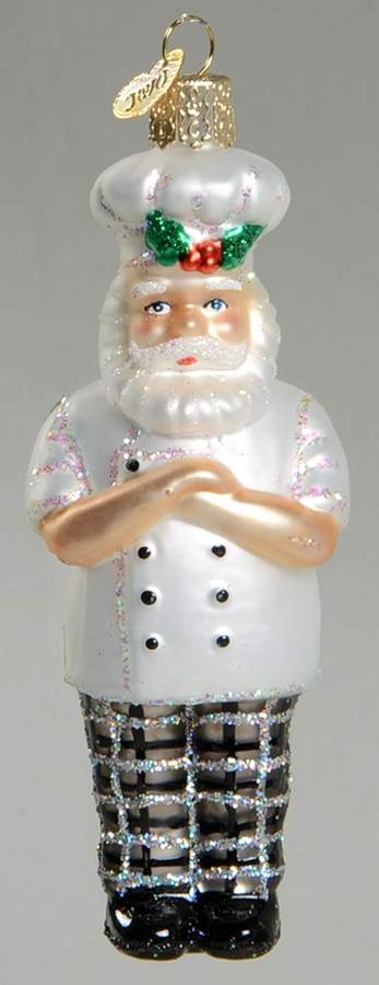 Old World Christmas Santa Chef - No Box Nb2148 by Old World Christmas (Newer)-1
