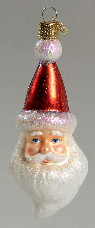 Old World Christmas Cheerful Santa Head - No Box Nb2146 by Old World Christmas (Newer)-1