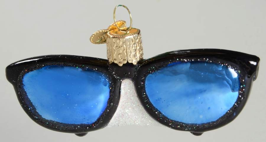 Old World Christmas Sunglasses - Black - No Box Nb2141 by Old World Christmas (Newer)-1