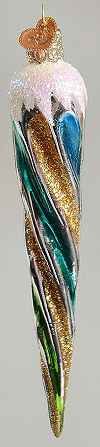 Old World Christmas Fashion Icicle - Blue - No Box Nb2118 by Old World Christmas (Newer)-1