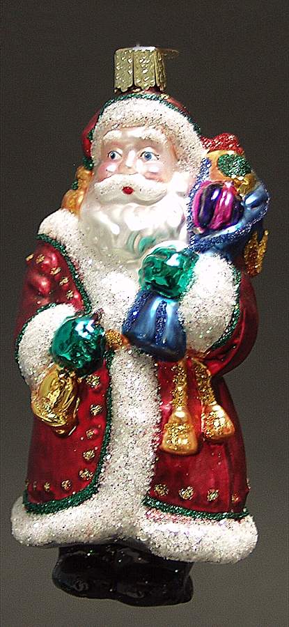 Santa and Mrs Claus Victorian Father Christmas - No Box by Old World Christmas (Newer)-1