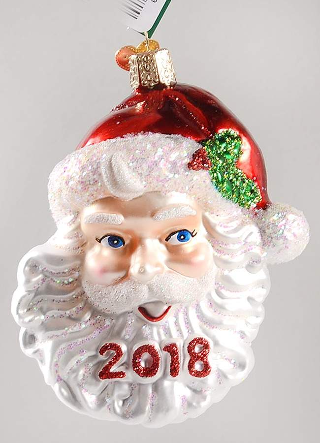Annual Santa 2018 Nostalgic Santa - No Box Nb2018 by Old World Christmas (Newer)-1
