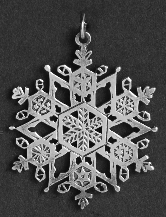 Snowflake-Sterling-Miniature 1980 - Boxed by Metropolitan Museum-1