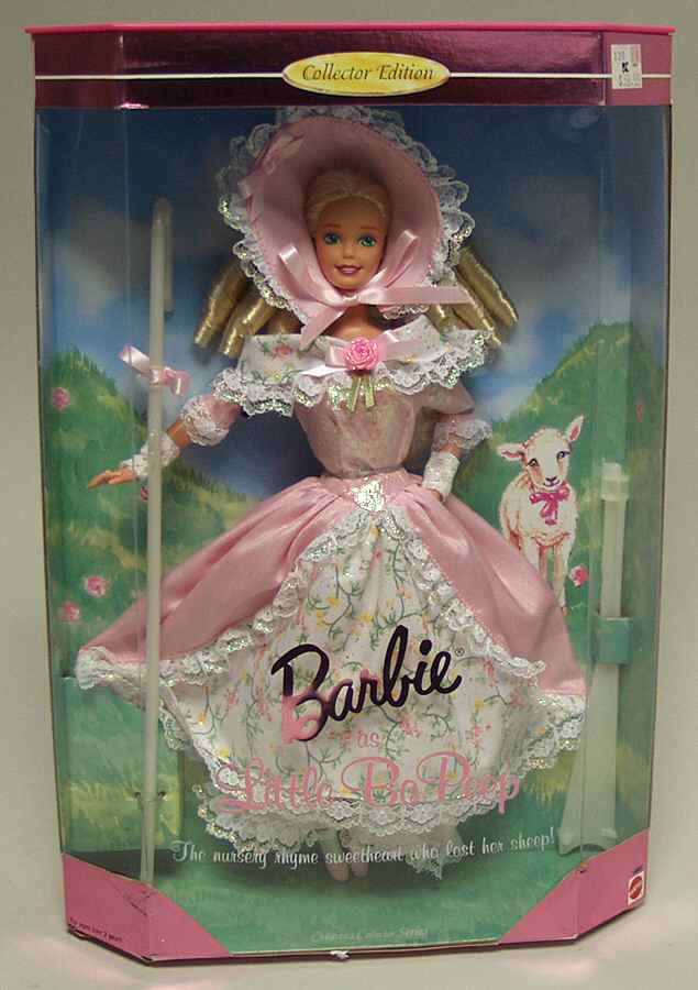 Children's Collector Series Barbie As Little Bo Peep - No Box by Mattel-1