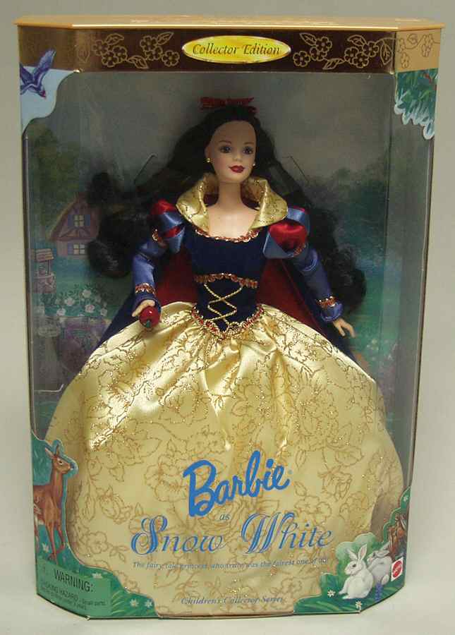 Children's Collector Series Barbie As Snow White - Boxed by Mattel-1