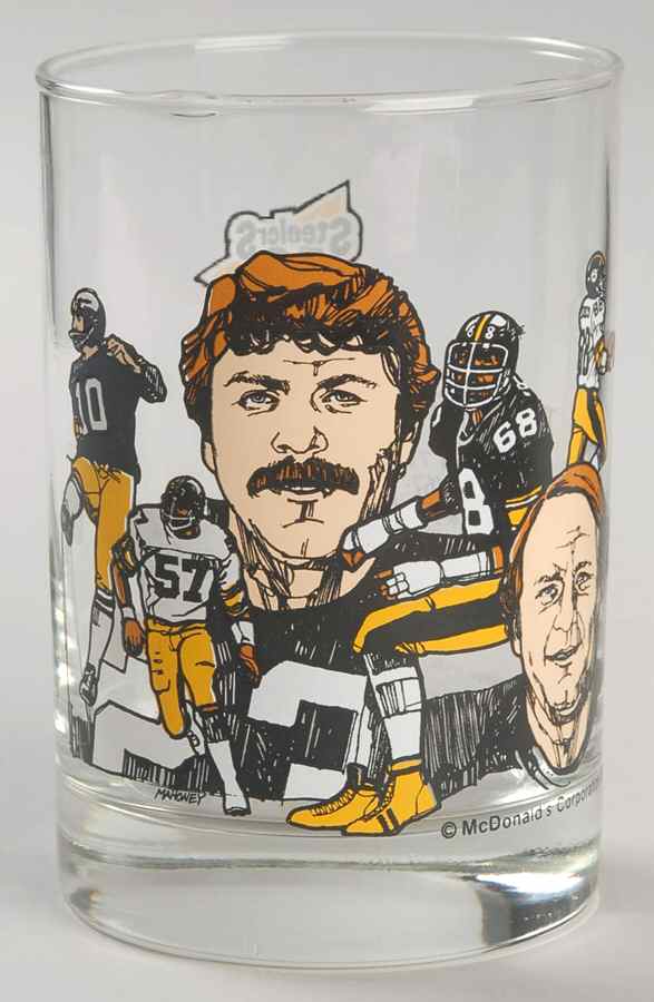 Steelers in the Hall of Fame All-Time Greatest Team Iii - No Box by McDonalds-1