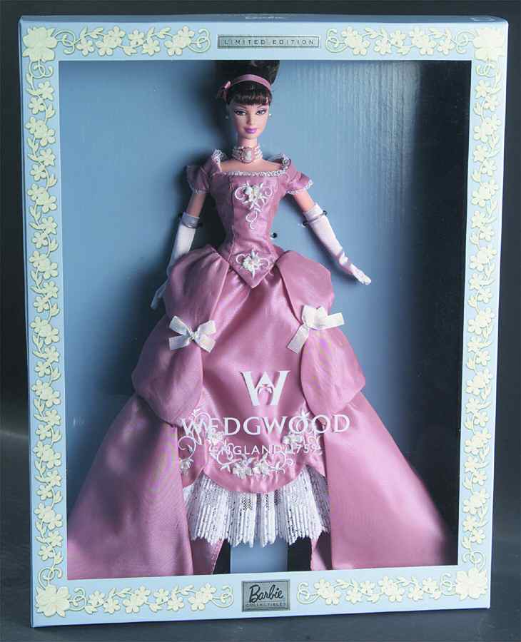 Wedgwood Barbie 2001-Caucasian - Boxed by Mattel-1