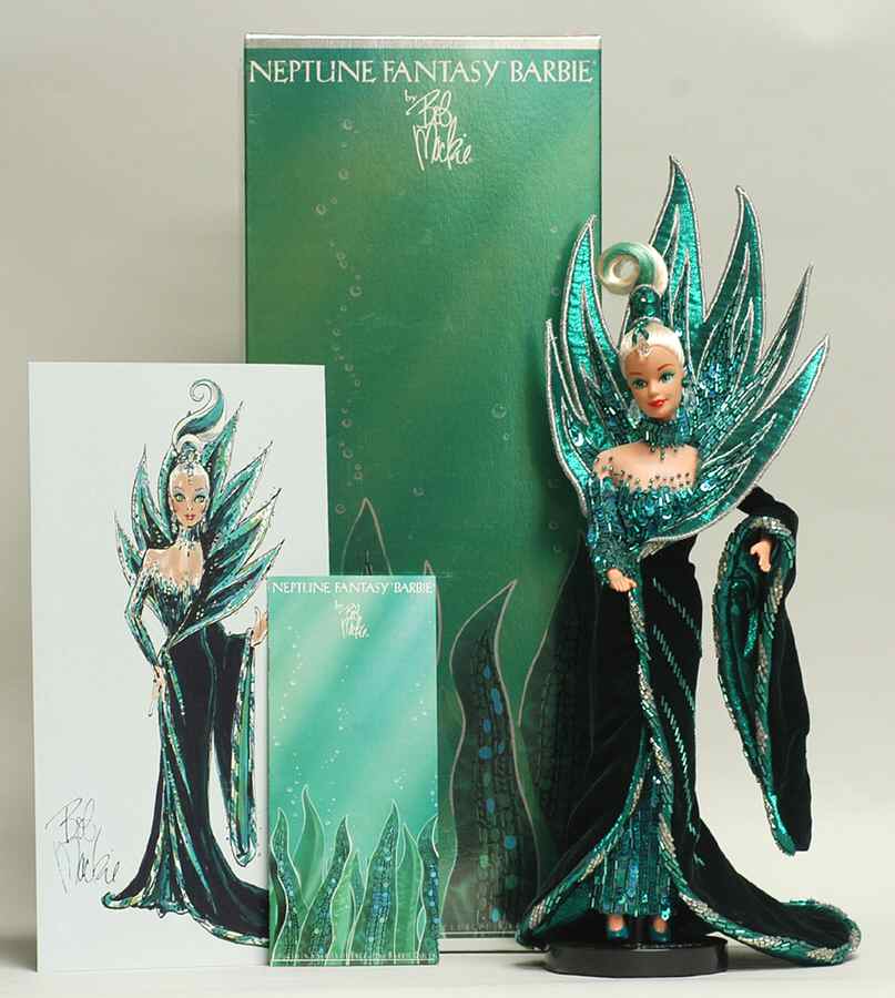 Bob Mackie Designer Collection Neptune Fantasy - Boxed by Mattel-1
