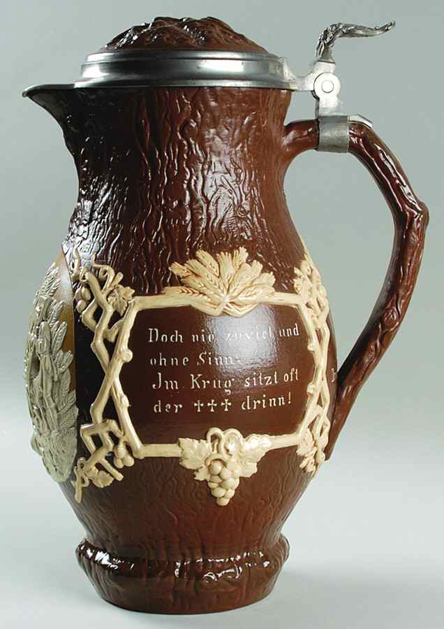 Mettlach Steins Harvest Pitcher W/ Lid - Boxed by Mettlach-1