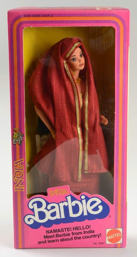 Dolls of the World India Barbie - No Box by Mattel-1