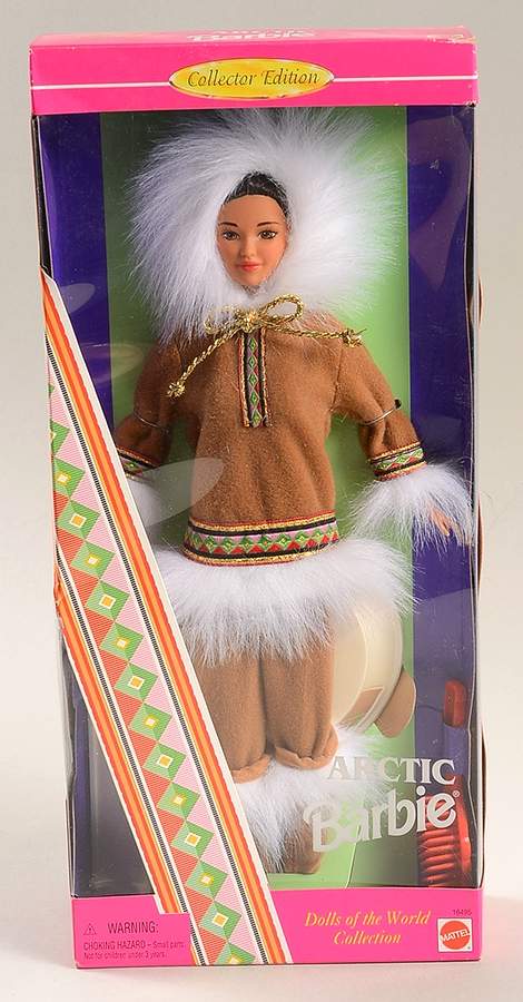 Dolls of the World Arctic Barbie-Eskimo-Collector Edition - Boxed by Mattel-1