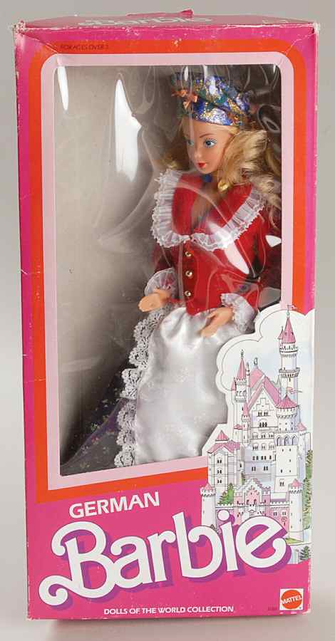 Dolls of the World German Barbie - Boxed by Mattel-1