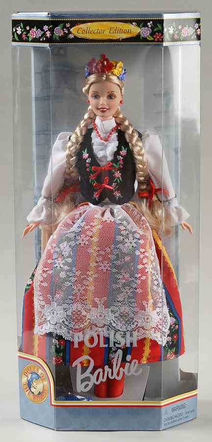 Dolls of the World Polish Barbie-Collector Edition - Boxed by Mattel-1