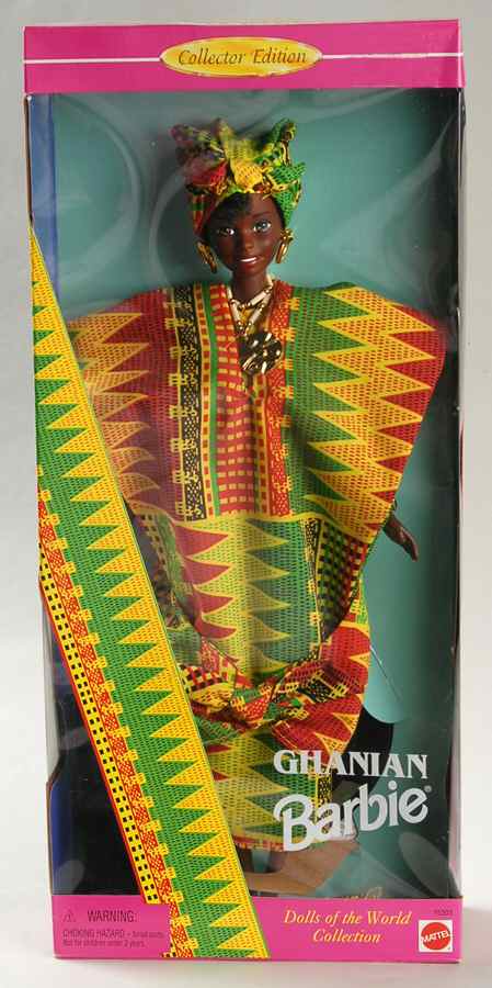 Dolls of the World Ghanian Barbie - Boxed by Mattel-1