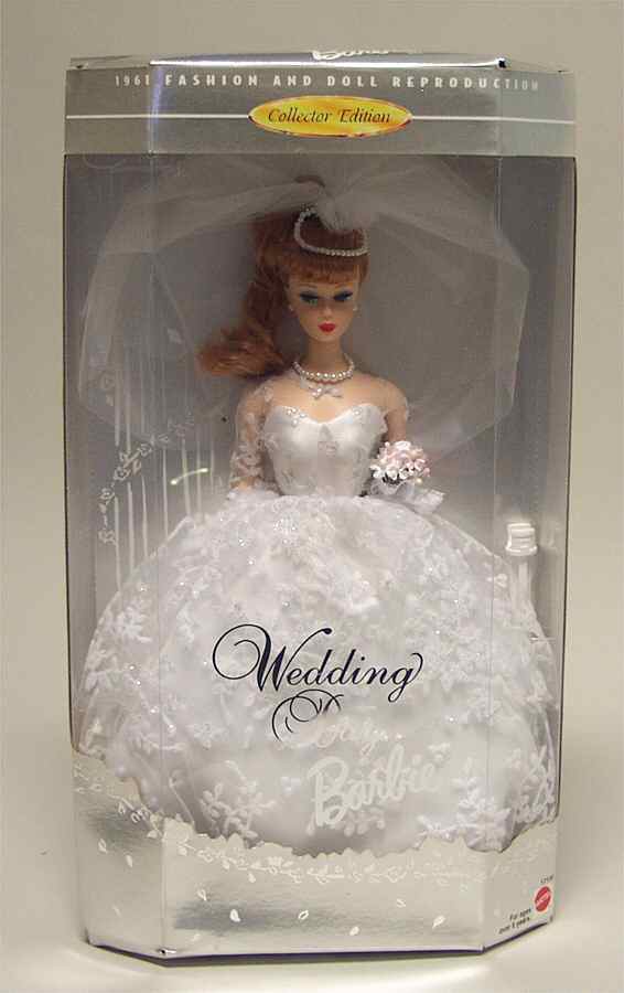 Nostalgic Collection Wedding Day Barbie-Redhead 1961 - Boxed by Mattel-1