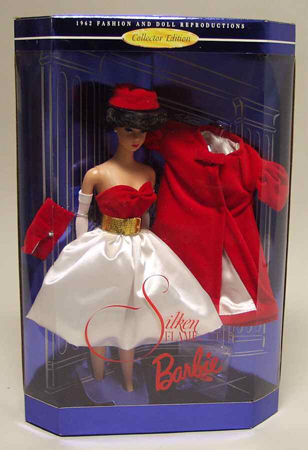Nostalgic Collection Silken Flame-Brunette 1962 - No Box by Mattel-1